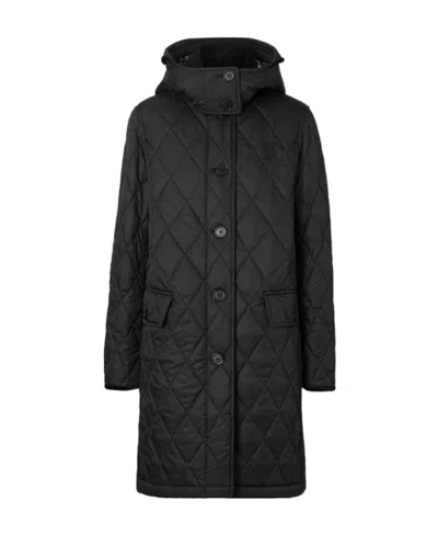Burberry Dereham Quilted Cotton Clothes In Black