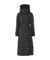 Burberry Down-filled Detachable-hood Puffer Coat In Black