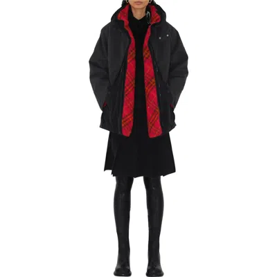 Burberry Detachable Warmer Cotton Parka