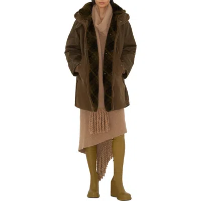 Burberry Detachable Warmer Cotton Parka