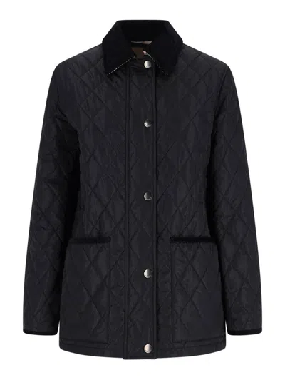 BURBERRY DIAMOND QUILTED JACKET