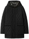 Burberry Black Nylon Quilted Jacket