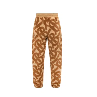 Burberry Dimitri Trousers Men In Brown