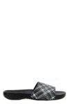 Burberry Patterned Strap Open Toe Rubber Sandals
