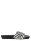 Burberry Beige Dive Check Slides