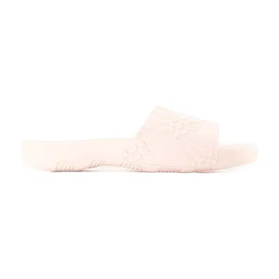 Burberry Dive Sandals In Pink