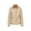 Burberry Doreset Diamond-quilted Jacket In Multi