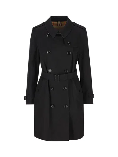 BURBERRY DOUBLE BREASTED BELTED TRENCH COAT