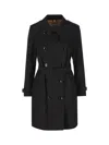 BURBERRY BURBERRY DOUBLE BREASTED BELTED TRENCH COAT
