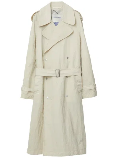 BURBERRY DOUBLE-BREASTED BELTED TRENCH COAT