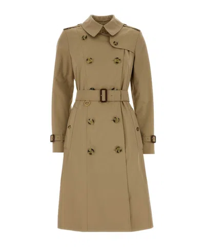 BURBERRY BURBERRY DOUBLE BREASTED BELTED TRENCH COAT