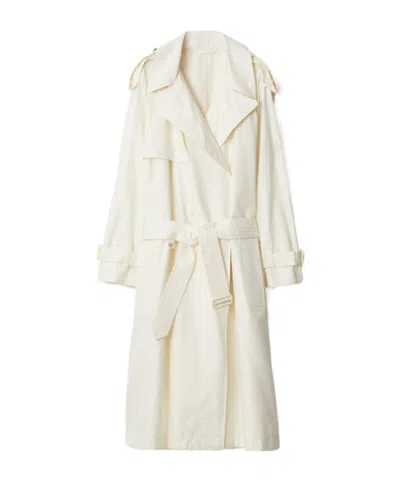 BURBERRY BURBERRY DOUBLE-BREASTED BELTED TRENCH COAT