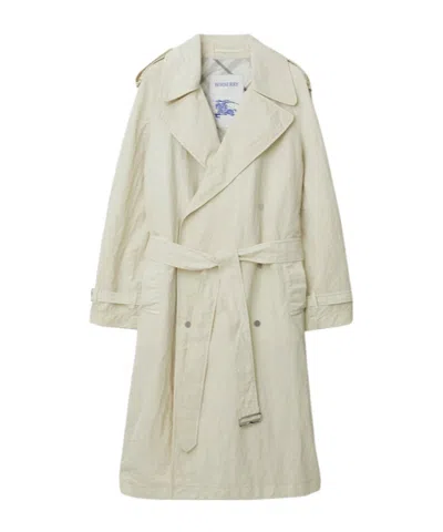 BURBERRY BURBERRY DOUBLE-BREASTED BELTED TRENCH COAT