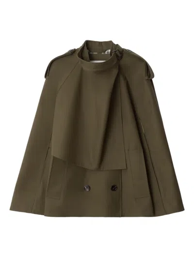 Burberry Double-breasted Cape Trench