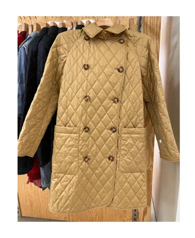 Burberry Double-breasted Casual Jacket In Nude