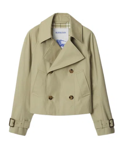 BURBERRY DOUBLE-BREASTED TRENCH JACKET