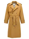 BURBERRY BURBERRY DOUBLE BREASTED LONG TRENCH COAT