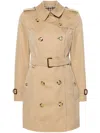 Burberry The Long Waterloo Heritage Trench Coat In Brown