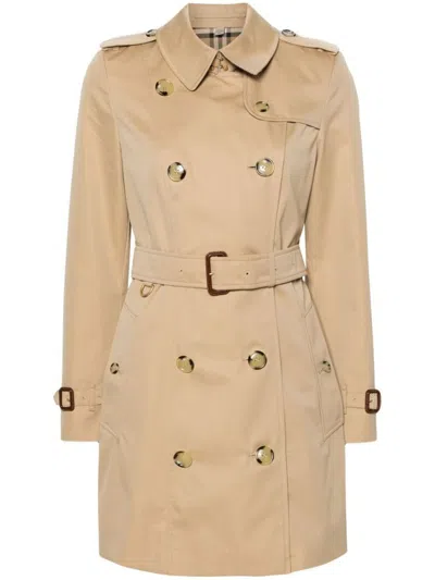 BURBERRY BURBERRY DOUBLE-BREASTED TRENCH COAT