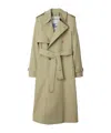 Burberry Highgrove Castleford Lapel Trench Coat In Nude