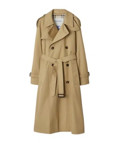 BURBERRY BURBERRY CASTLEFORD BELTED WAIST TRENCH COAT
