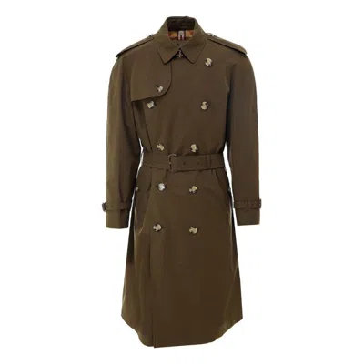 Burberry Double Breasted Westminster Heritage Trench Coat In Neutral