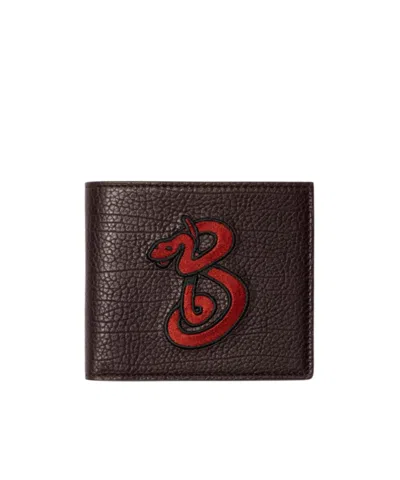 Burberry Double-fold Wallet In Black
