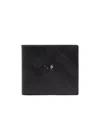 Burberry Double-fold Wallet In Black