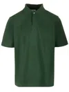 BURBERRY BURBERRY DOUBLE LAYER COTTON POLO SHIRT