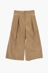 Burberry Double Pleat Hermia Palazzo Pants With Hidden Closure