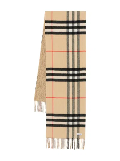 Burberry Schal Aus Kaschmir In Brown