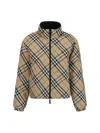 Burberry Woman Printed Nylon Reversible Down Jacket