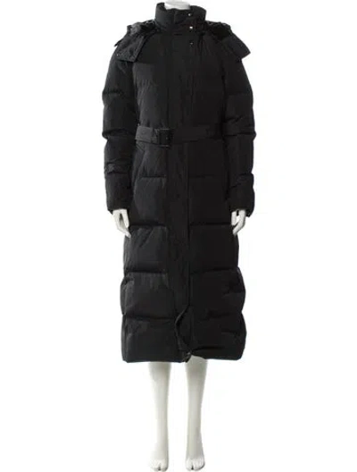Pre-owned Burberry Down Coat In Black