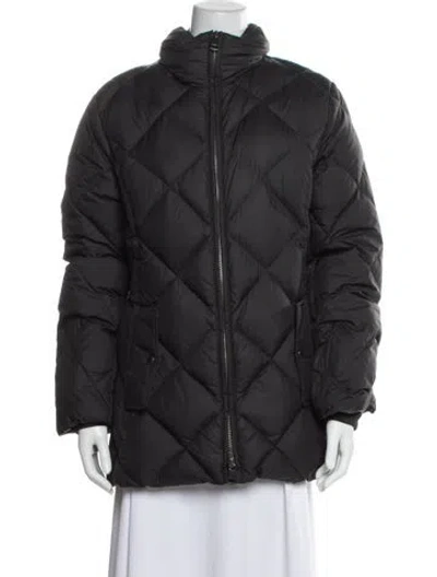 Pre-owned Burberry Down Coat In Black