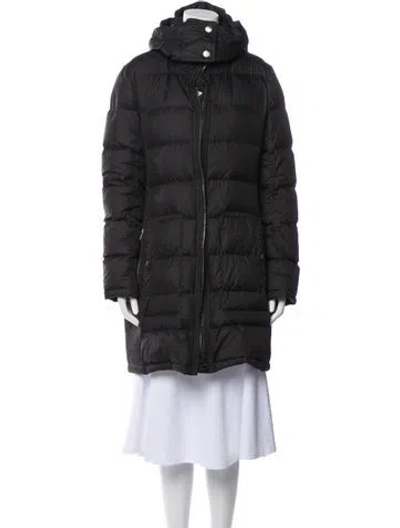 Pre-owned Burberry Down Coat In Black