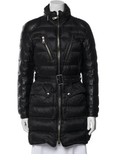 Pre-owned Burberry Down Coat In Black