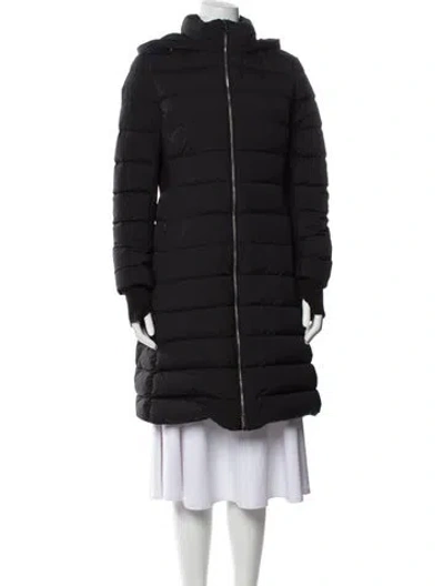 Pre-owned Burberry Down Coat In Black