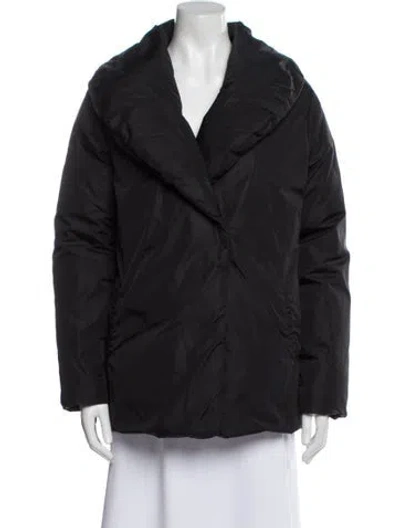 Pre-owned Burberry Down Coat In Black
