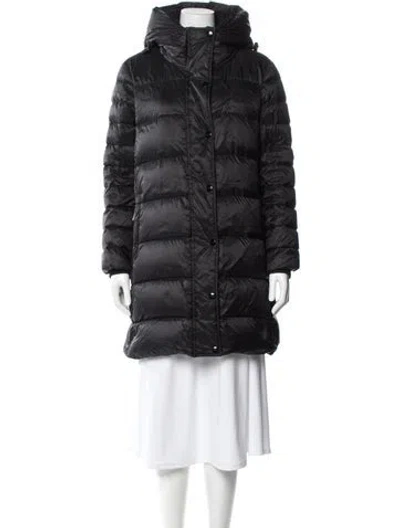 Pre-owned Burberry Down Coat In Black