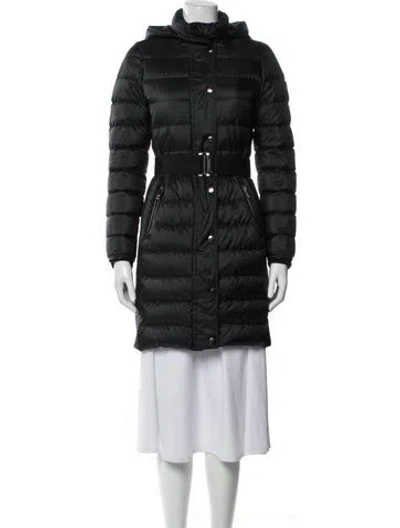 Pre-owned Burberry Down Coat In Black