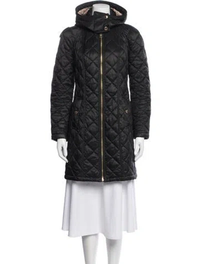Pre-owned Burberry Down Coat In Black