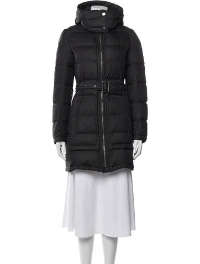 Pre-owned Burberry Down Coat In Black