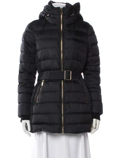 Pre-owned Burberry Down Coat In Blue