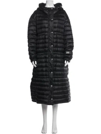Pre-owned Burberry Down Coat In Blue