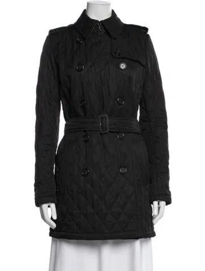 Pre-owned Burberry Down Coat In Blue