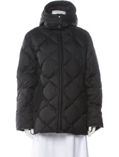Pre-owned Burberry Down Coat In Gray