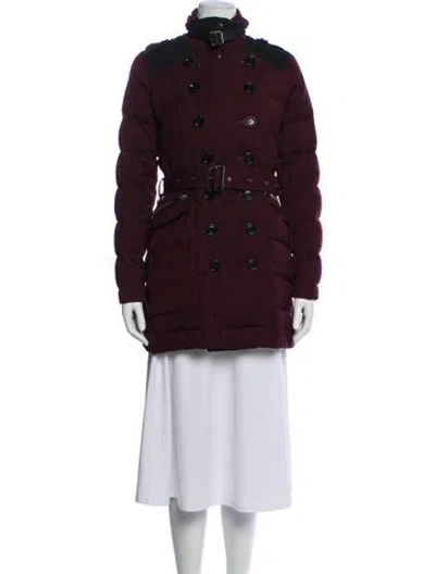 Pre-owned Burberry Down Coat In Multi