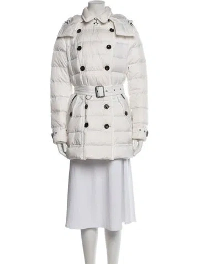 Pre-owned Burberry Down Coat In Multi