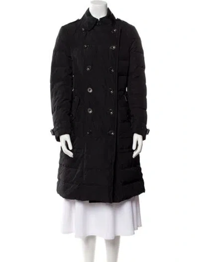 Pre-owned Burberry Down Coat W/ Tags In Black