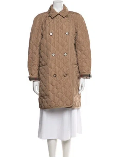 Pre-owned Burberry Down Coat W/ Tags In Neutral